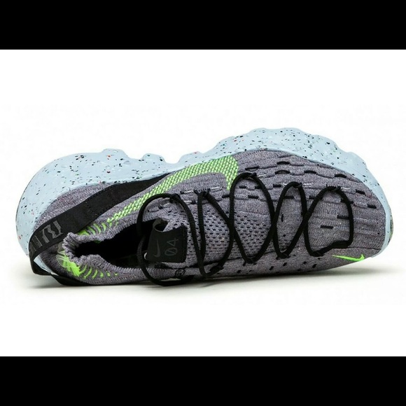 Nike Space Hippie Retro 04 Grey Black Volt CZ6398 - Picture 4 of 10